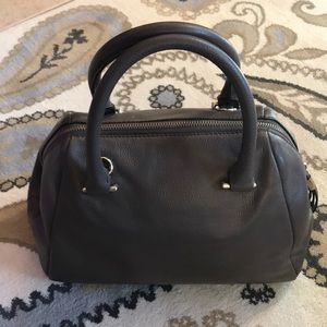 Banana Republic Olivia Zip Frame Satchel Handbag